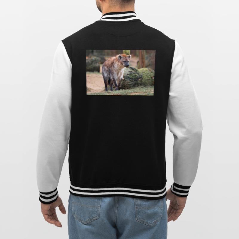 Hyäne oder Hyäne oder Harpyie (auf Deutsch Hyäne) Hyäne College-Sweatjacke