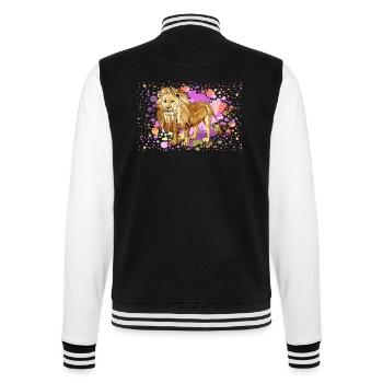 Lion - Veste Teddy - noir/blanc - Dos - Marisol (170cm)