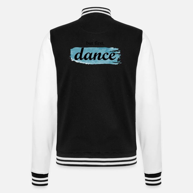 Danse Musique de danse - Veste Teddy - noir/blanc