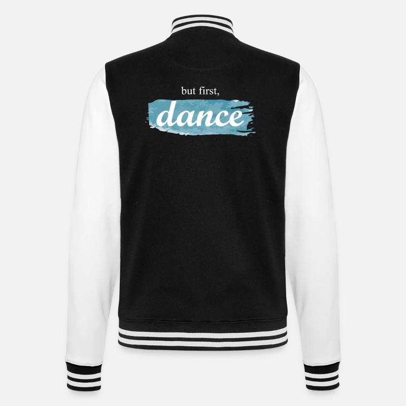 Danse Musique de danse - Veste Teddy - noir/blanc