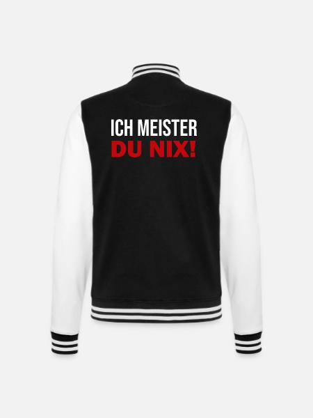 Handwerker Handyman Handwerk Werkzeug Baustelle - College-Sweatjacke - Schwarz/Weiß