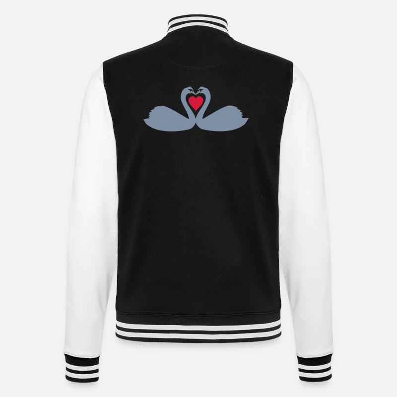 Mariage - Veste Teddy - noir/blanc