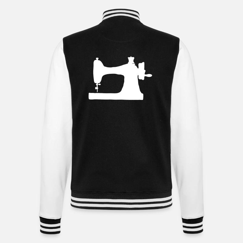 Machine à coudre - Veste Teddy - noir/blanc