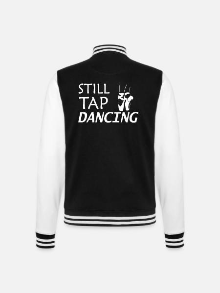 Dancing Dance Music - College Sweat Jacket - black/white