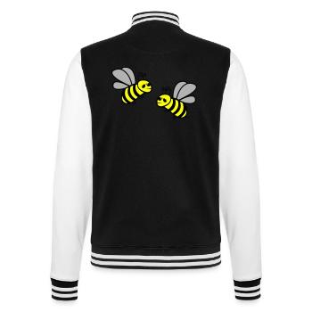 Bee Cool 2 - College Sweat Jacket - black/white - Back - Marisol (170cm)