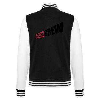 Leader Cousin Crew Team - College-Sweatjacke - Schwarz/Weiß - Hinten - Marisol (170cm)