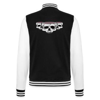 Crâne de la Coupe des Amis 3 - Veste Teddy - noir/blanc - Dos - Marisol (170cm)