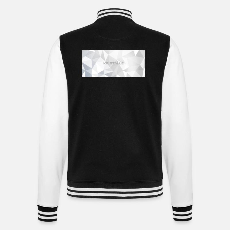 J’adore les cristaux - Veste Teddy - noir/blanc