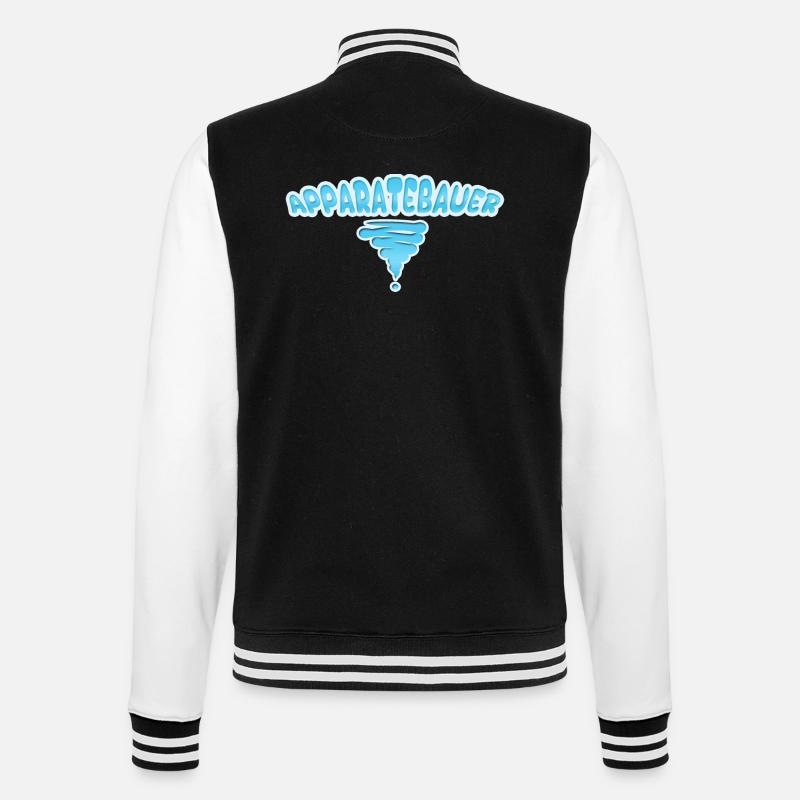 Constructeur d’appareils comme profession - Veste Teddy - noir/blanc