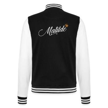 Matilde Nom pour les femmes Enfants Bambins - Matilde - Veste Teddy - noir/blanc - Dos - Marisol (170cm)