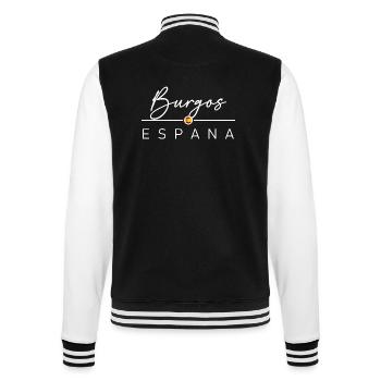 Spain - Burgos - Spain - España - College Sweat Jacket - black/white - Back - Marisol (170cm)