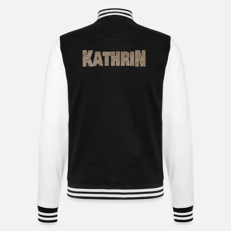 Kathrin Kathrin - Veste Teddy - noir/blanc