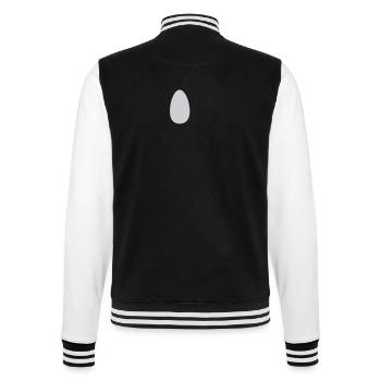 VIP - College-Sweatjacke - Schwarz/Weiß - Hinten - Marisol (170cm)