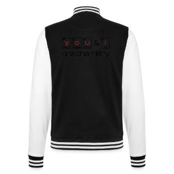 you and i are chemistry - Veste Teddy - noir/blanc - Dos - Marisol (170cm)