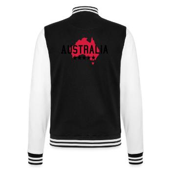 Australien - College-Sweatjacke - Schwarz/Weiß - Hinten - Marisol (170cm)