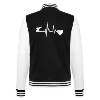Parkour Runner Parkour Runner Cadeau Sports Extrêmes - Veste Teddy - noir/blanc - Dos - Marisol (170cm)