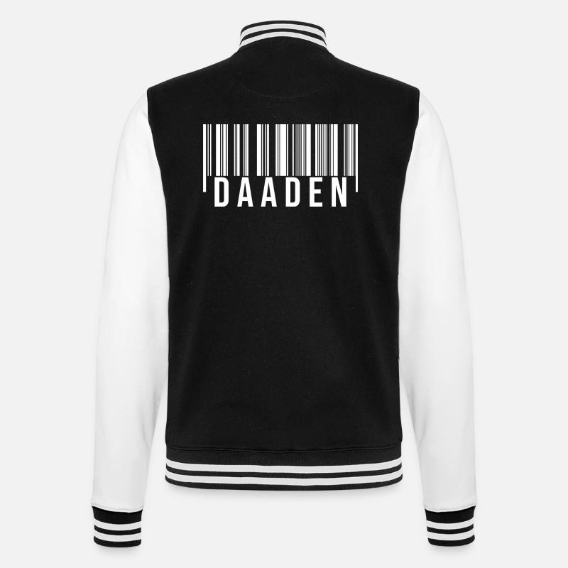 Daaden Westerwald - College-Sweatjacke - Schwarz/Weiß