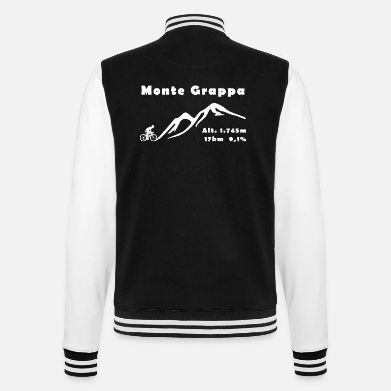 Monte Grappa - Veste Teddy - noir/blanc
