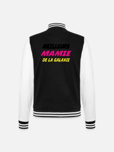 BEST GRANNY IN THE GALAXY - College Sweat Jacket - black/white