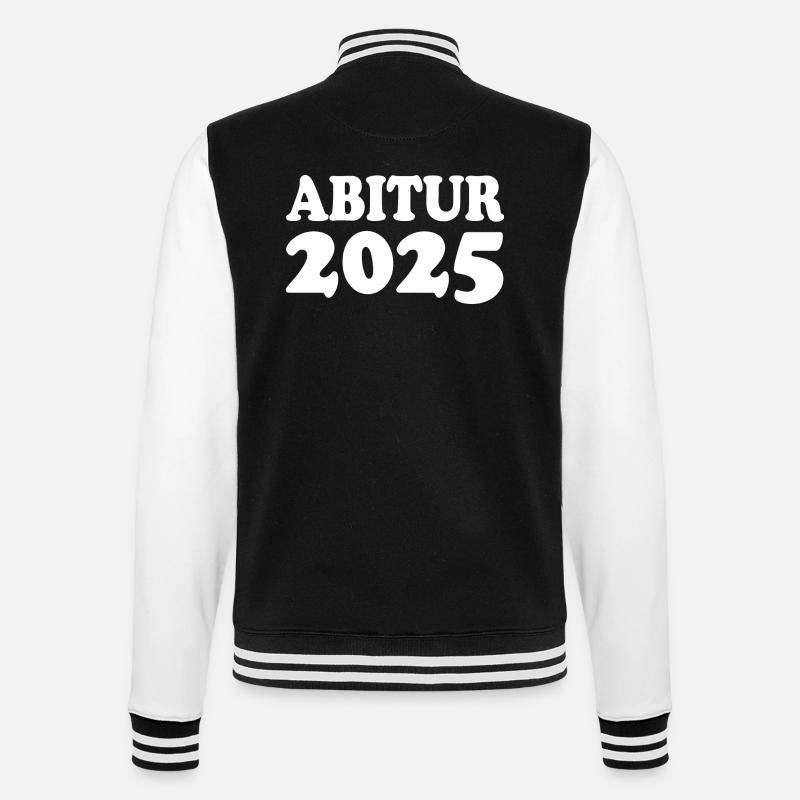 Remise des diplômes 2025 - Veste Teddy - noir/blanc