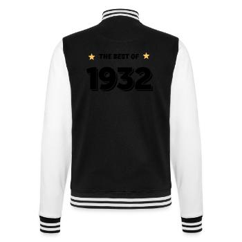 Best of 1932 - Veste Teddy - noir/blanc - Dos - Marisol (170cm)