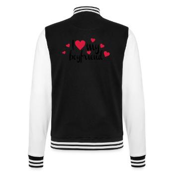 amour - Veste Teddy - noir/blanc - Dos - Marisol (170cm)