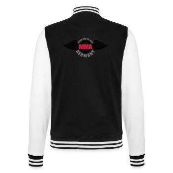 mma Germany - College-Sweatjacke - Schwarz/Weiß - Hinten - Marisol (170cm)