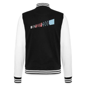 design cool sexy fou - Veste Teddy - noir/blanc - Dos - Marisol (170cm)