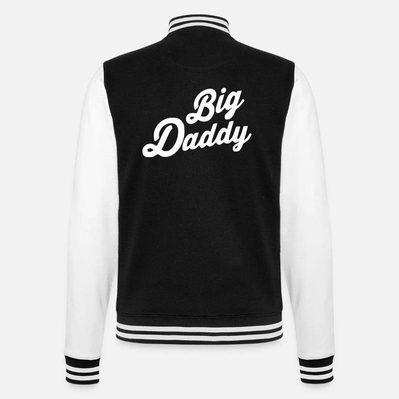 Big daddy - Veste Teddy - noir/blanc