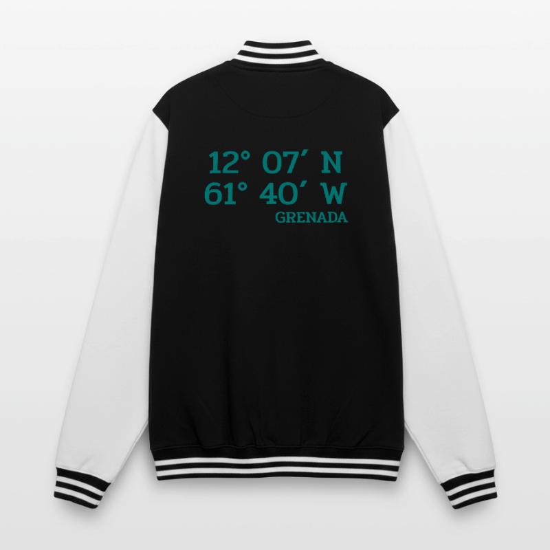 Grenada Coordinates - Coordinates - Caribbean College Sweat Jacket