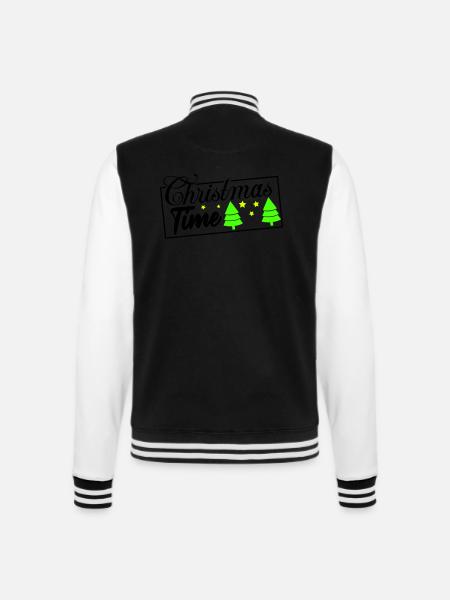 Période de Noël - Veste Teddy - noir/blanc