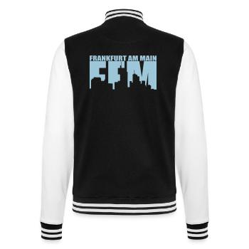 FFM - Frankfurt am Main - Veste Teddy - noir/blanc - Dos - Marisol (170cm)