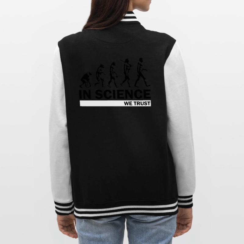 Science Evolution College Sweat Jacket