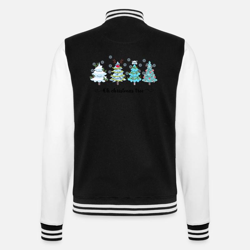 Oh arbre de Noël - Veste Teddy - noir/blanc