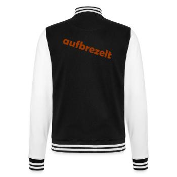 aufbrezelt - College-Sweatjacke - Schwarz/Weiß - Hinten - Marisol (170cm)