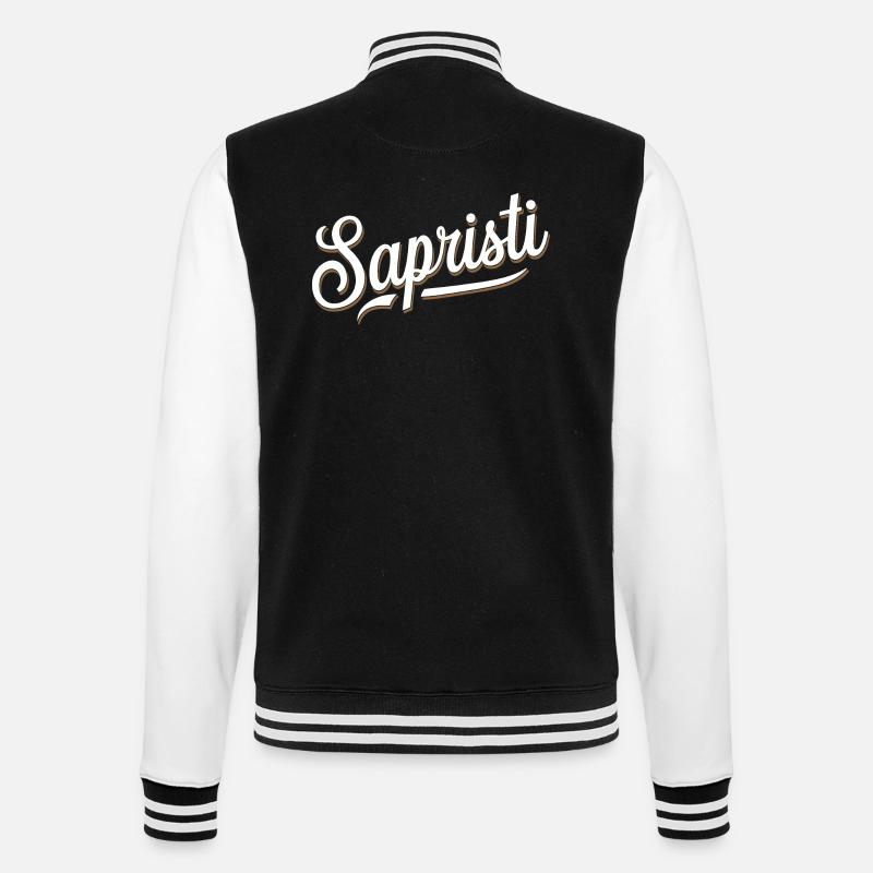 Sapristi - Veste Teddy - noir/blanc