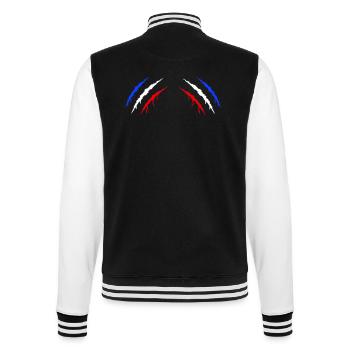 Griffes France 2 - Veste Teddy - noir/blanc - Dos - Marisol (170cm)