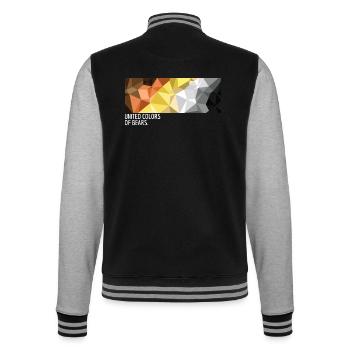United Colors of Bears W - College-Sweatjacke - Schwarz/Grau meliert - Hinten - Marisol (170cm)