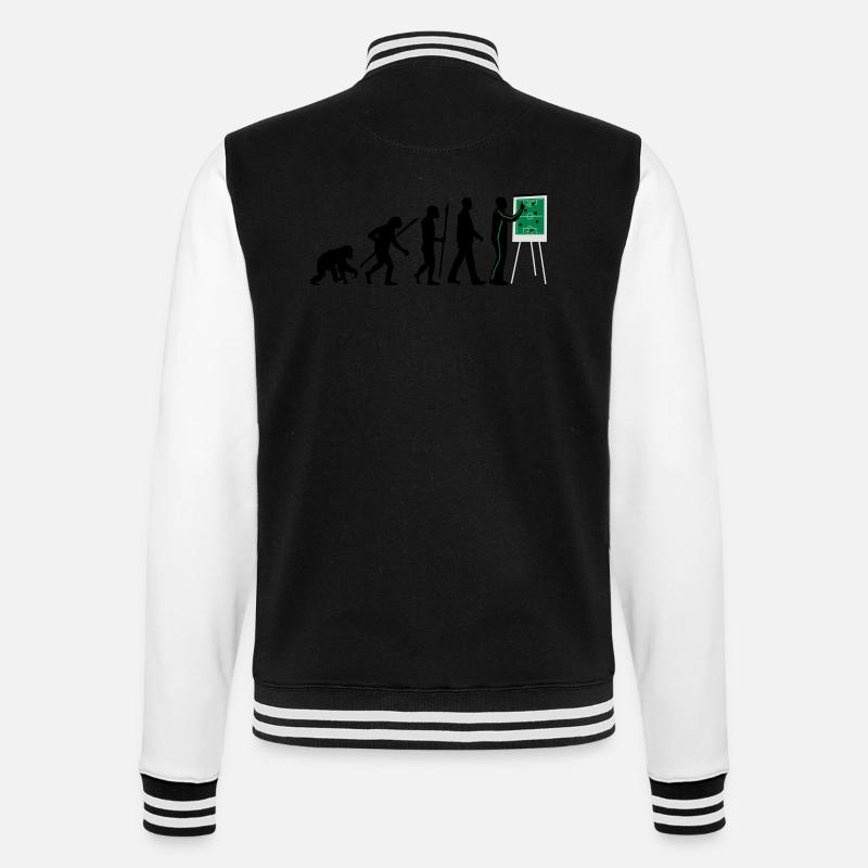 Evolution Trainer 12_2017 - College-Sweatjacke - Schwarz/Weiß