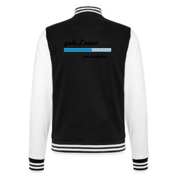 Bonne humeur se charge ... - Veste Teddy - noir/blanc - Dos - Marisol (170cm)