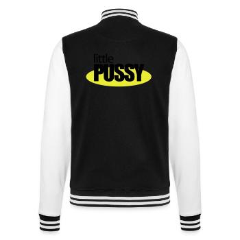 little Pussy - College-Sweatjacke - Schwarz/Weiß - Hinten - Marisol (170cm)