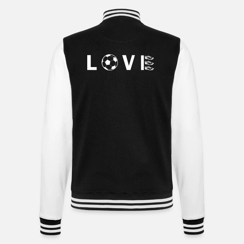 Fußball Soccer - Veste Teddy - noir/blanc