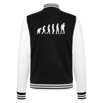 Chanteur Groupe Chant Hobby Chanteur Chanteur Musiciens Chanteurs - Veste Teddy - noir/blanc - Dos - Marisol (170cm)