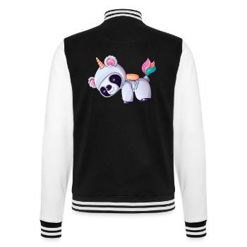 Astronaute Licorne Koala - Veste Teddy - noir/blanc - Dos - Marisol (170cm)