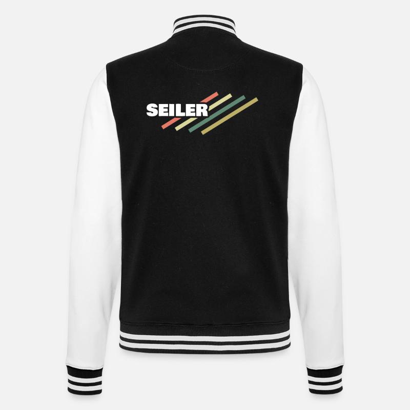 Cordonnier - Veste Teddy - noir/blanc