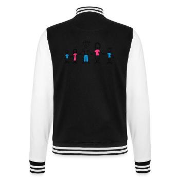 doodle_family_3c - Veste Teddy - noir/blanc - Dos - Marisol (170cm)