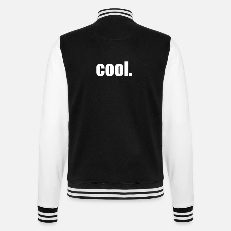 Cool Proverbes Conception - Veste Teddy - noir/blanc