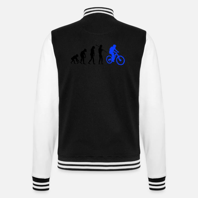 Évolution des motards - Veste Teddy - noir/blanc