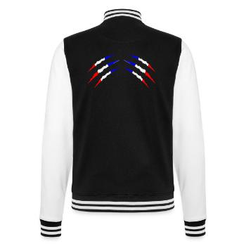 Claws France 2 - College Sweat Jacket - black/white - Back - Marisol (170cm)