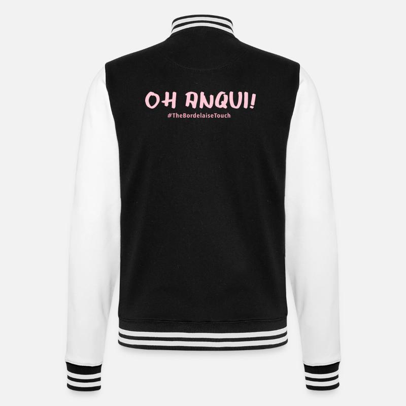 Oh anqui !! - Veste Teddy - noir/blanc